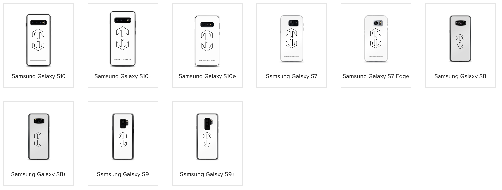 Screenshot 2019-05-27 at 10.51.36 Ministry of Time Travel Phone Case