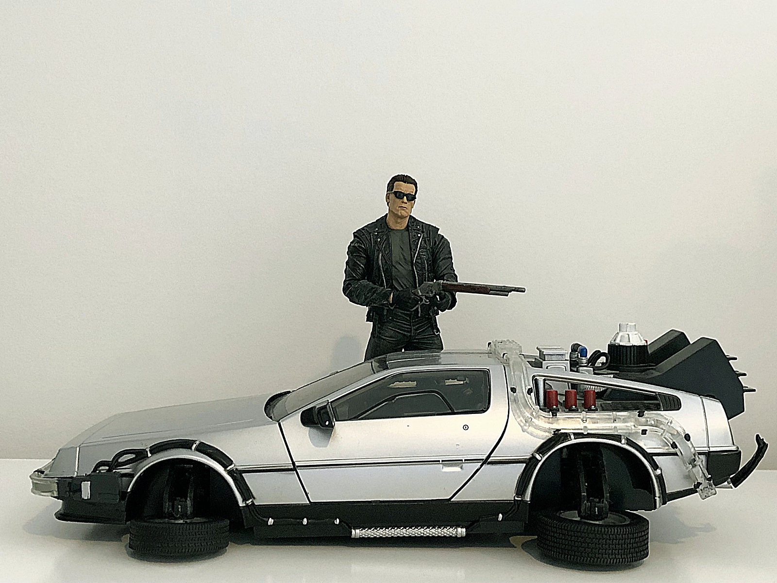 Terminator 2 with DeLorean